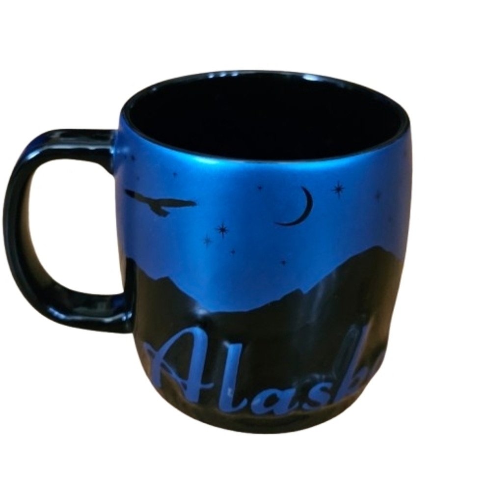 NWT Americaware Alaska Night Sky Mug